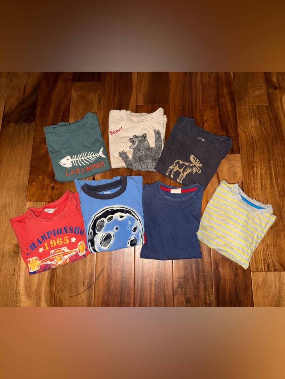 7 Boys short sleeve shirt bundle -size 6/7